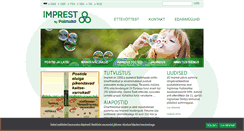 Desktop Screenshot of imprest.ee