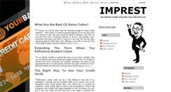 Desktop Screenshot of imprest.net